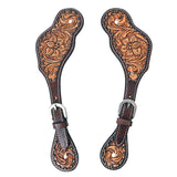 Western Leather Spur Straps