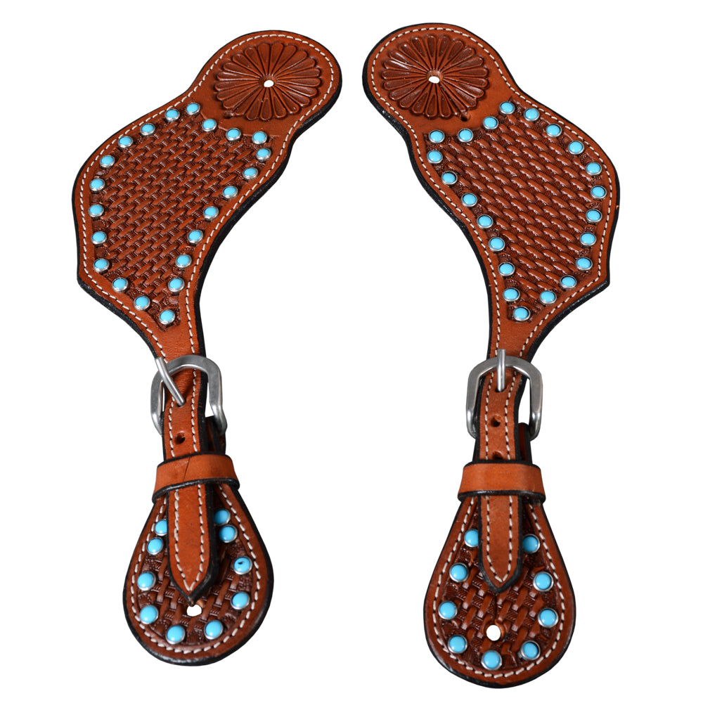 Western Leather Spurs Strap