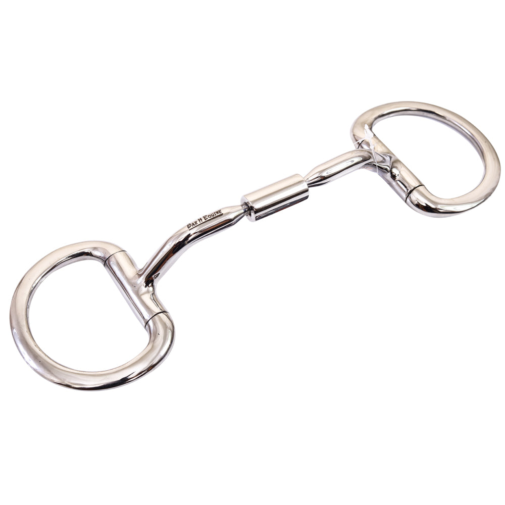 Stainless Steel Small Port D Ring with Roller Bit